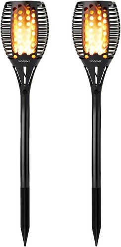 Gogomy led solar torch light - torch,